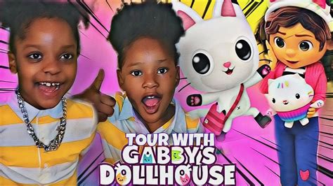 gabby dollhouse tour 2024